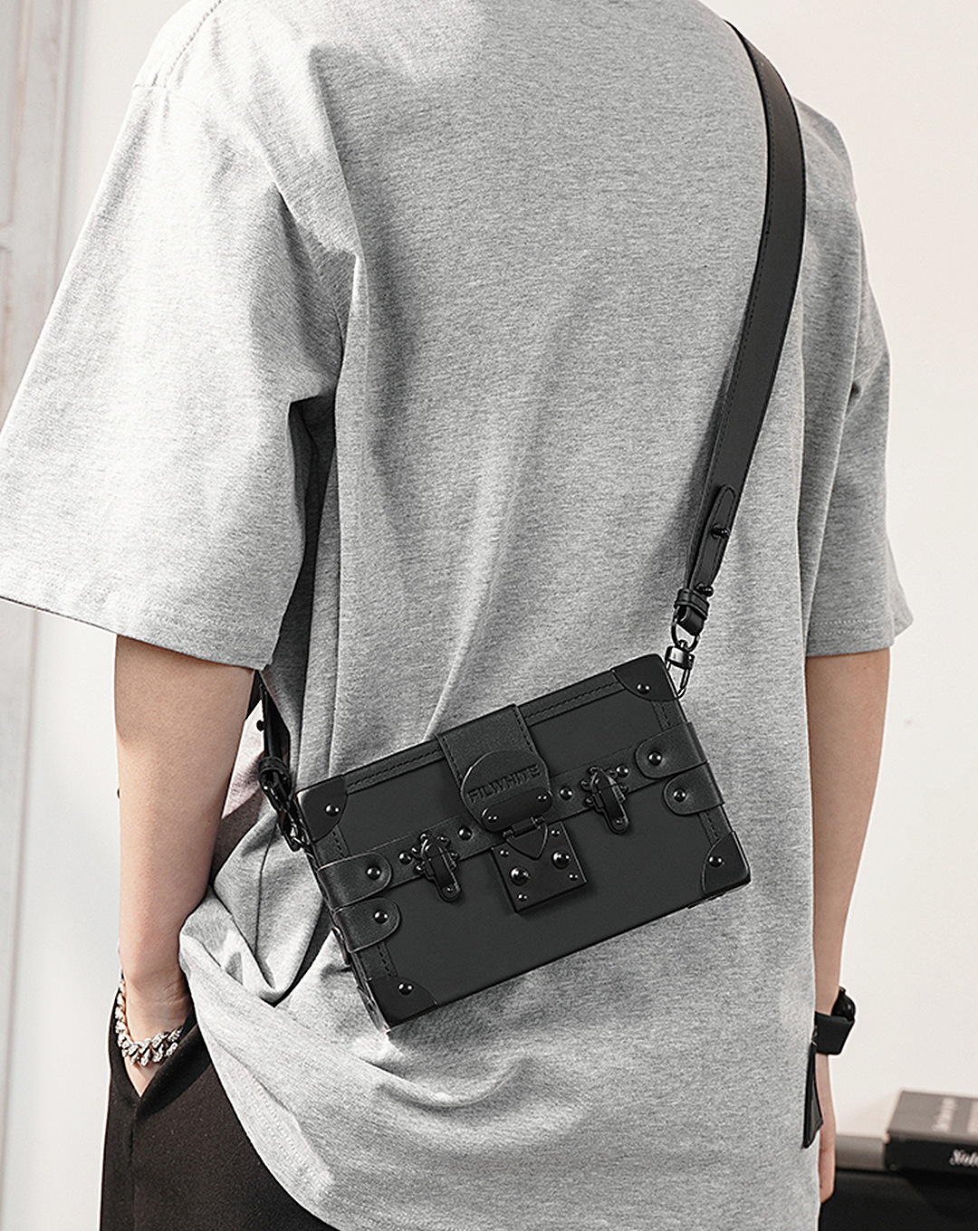 Square Box Shoulder Bag