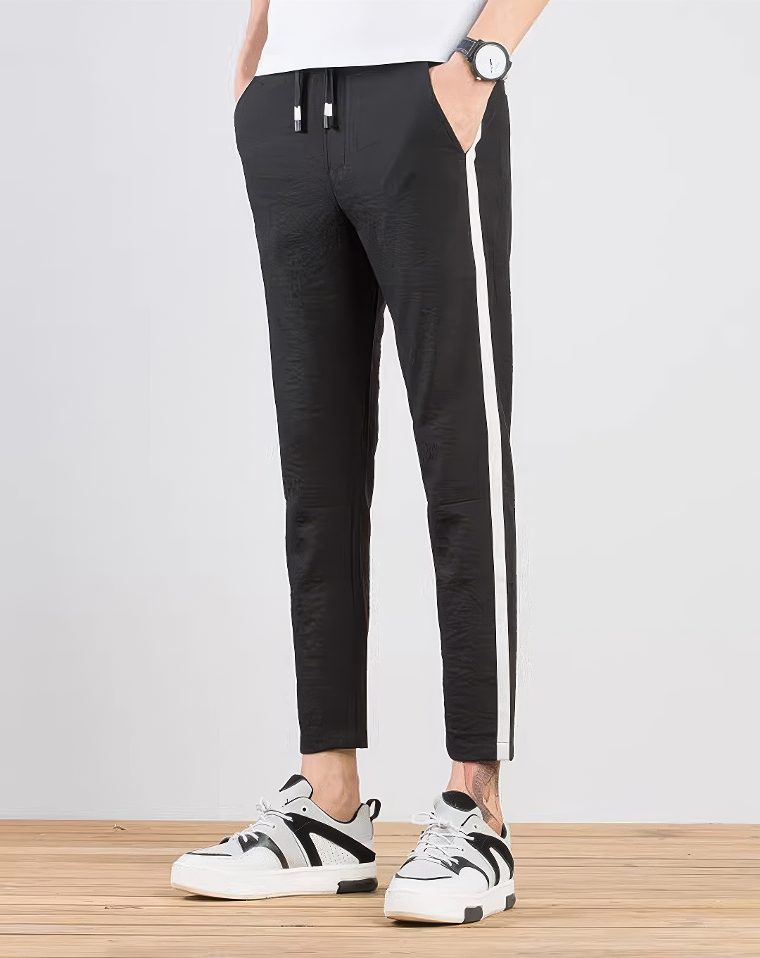 ♂Active Stripe Tapered Bottoms