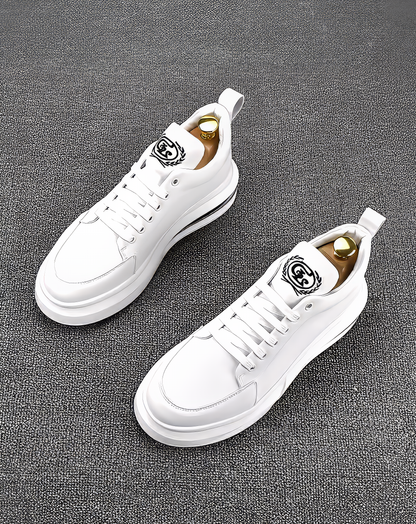 ♂♀本革／Vision White Aero Sneakers