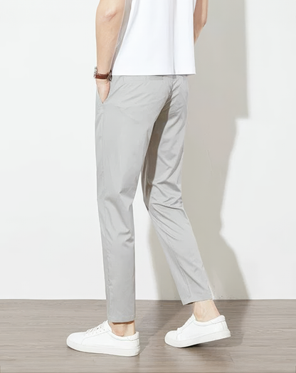 ♂Gray Slim Chino Pants