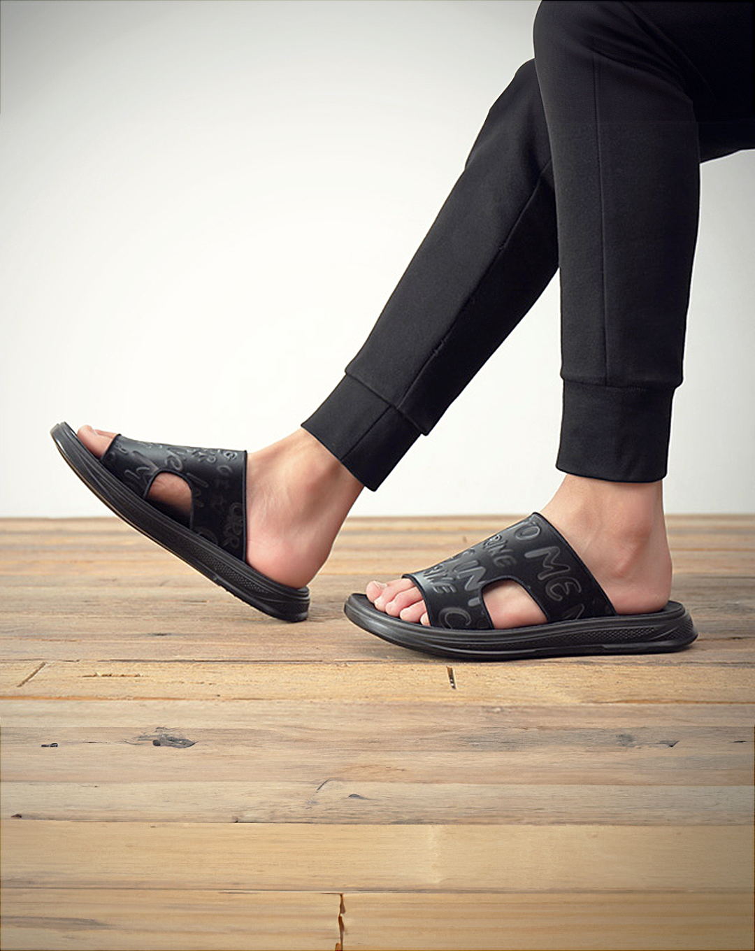 ♂Letter Pattern Sandals