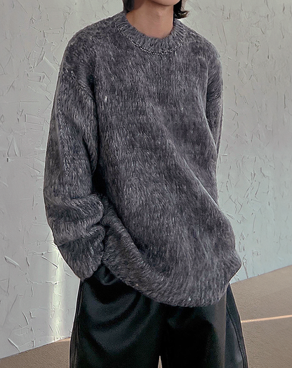 ♂Mohair Touch Sweater