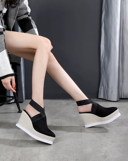 ♀Ankle Strap Platform Sandals