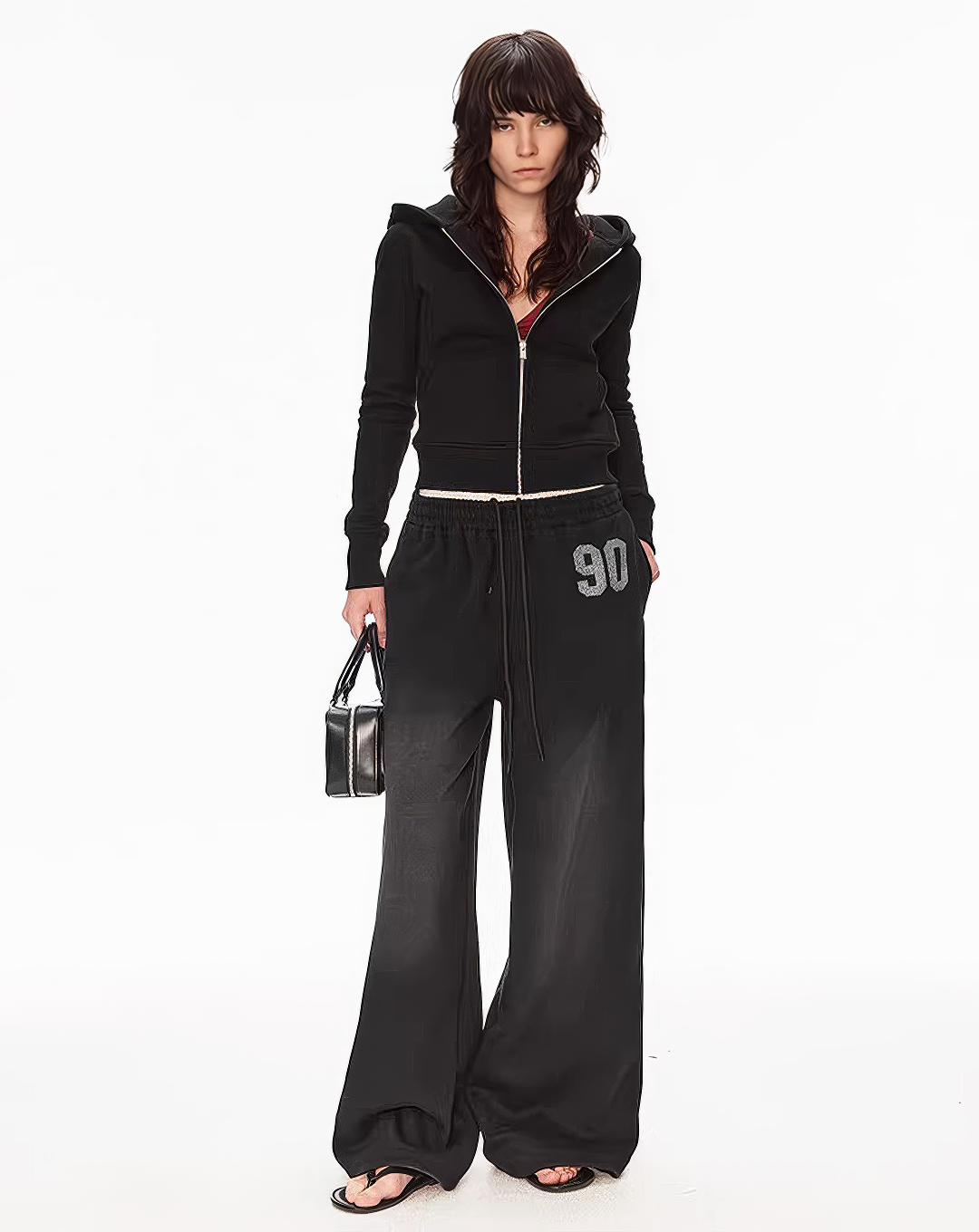♀Number Logo Sweat Pants