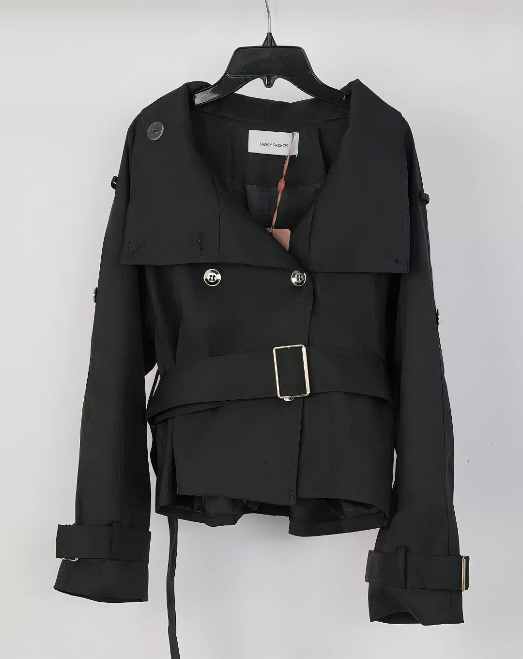 ♀Stand Collar Short Coat