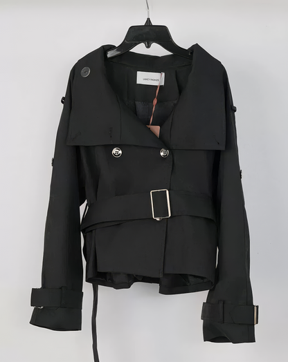 ♀Stand Collar Short Coat