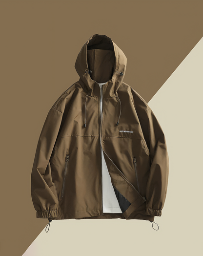 ♂♀Hooded Zip Up Jacket