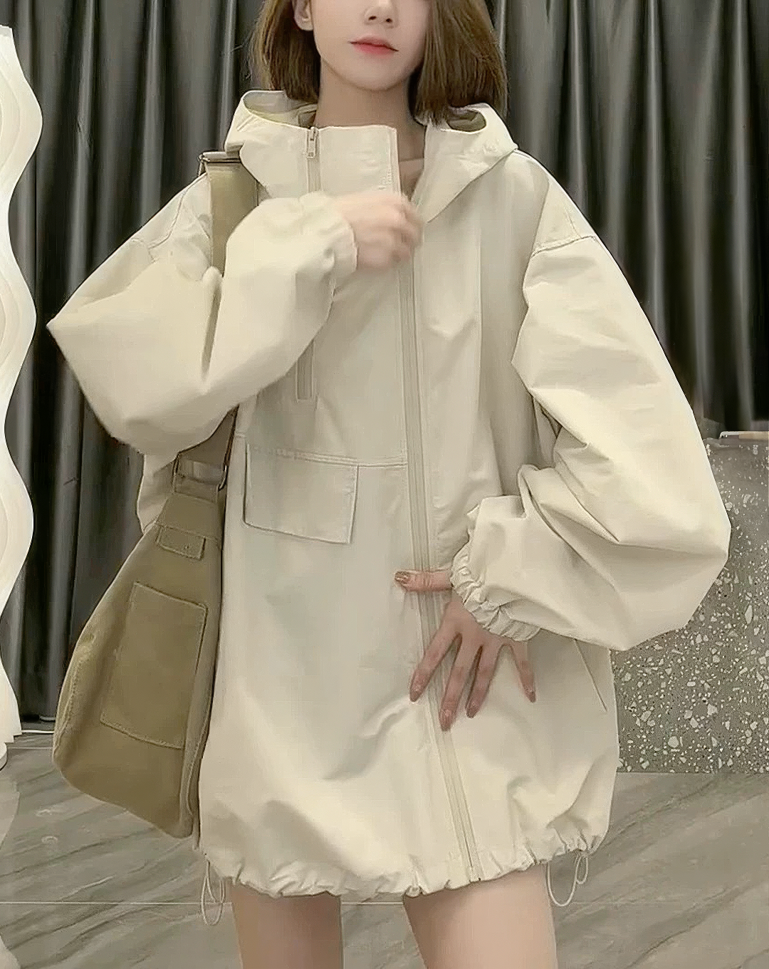 ♀Oversize Volume Jacket