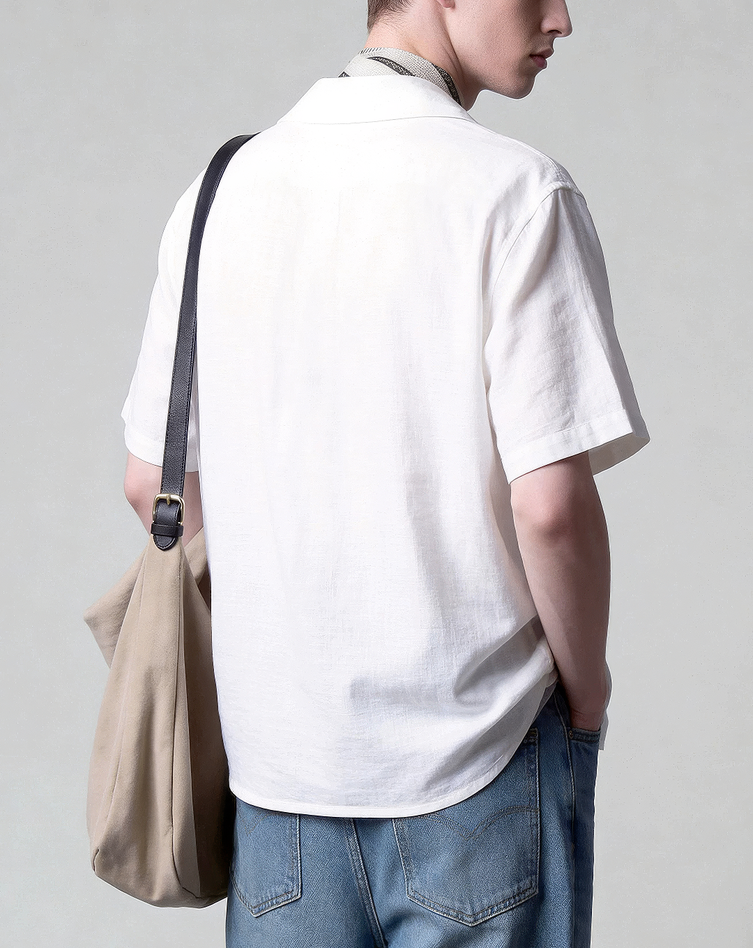 ♂♀Short Sleeve Cotton Shirt