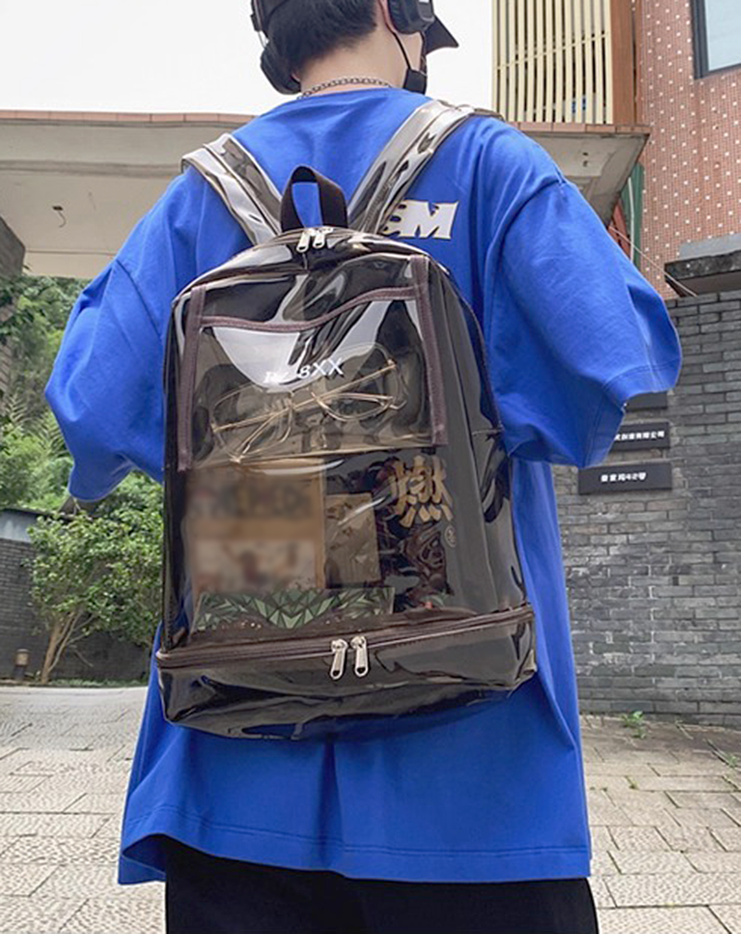Clear Transparent Backpack