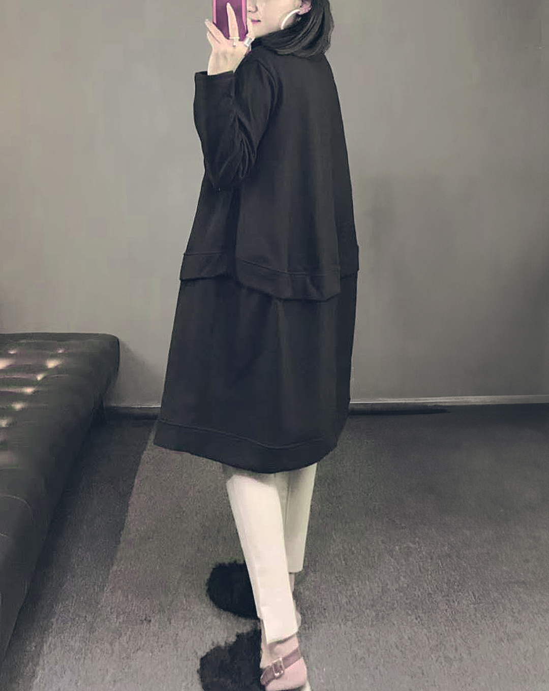 ♀Loose Silhouette Long Cardigan