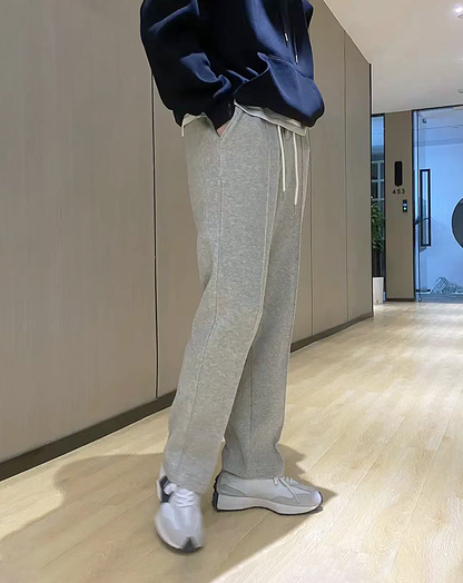 ♂Drawstring Waist Sweat Pants