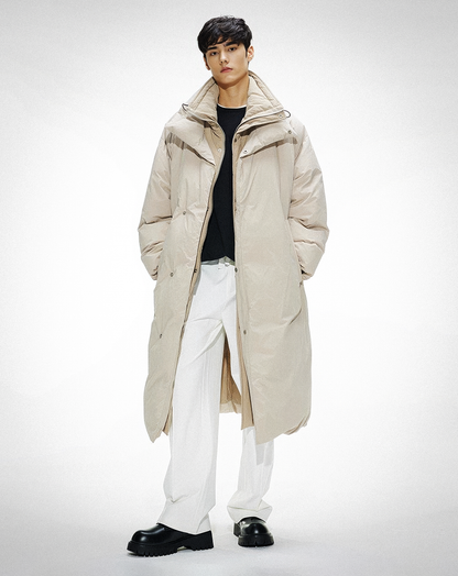 ♂Oversize Stand Collar Coat