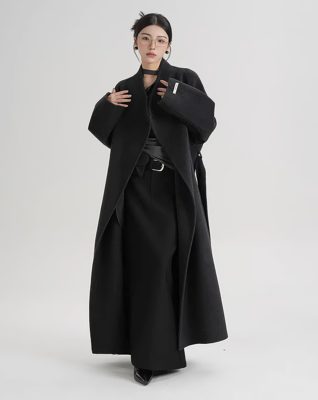 ♀Urban Drape Long Coat
