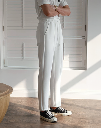 ♂Relaxed Jersey Straight Pants