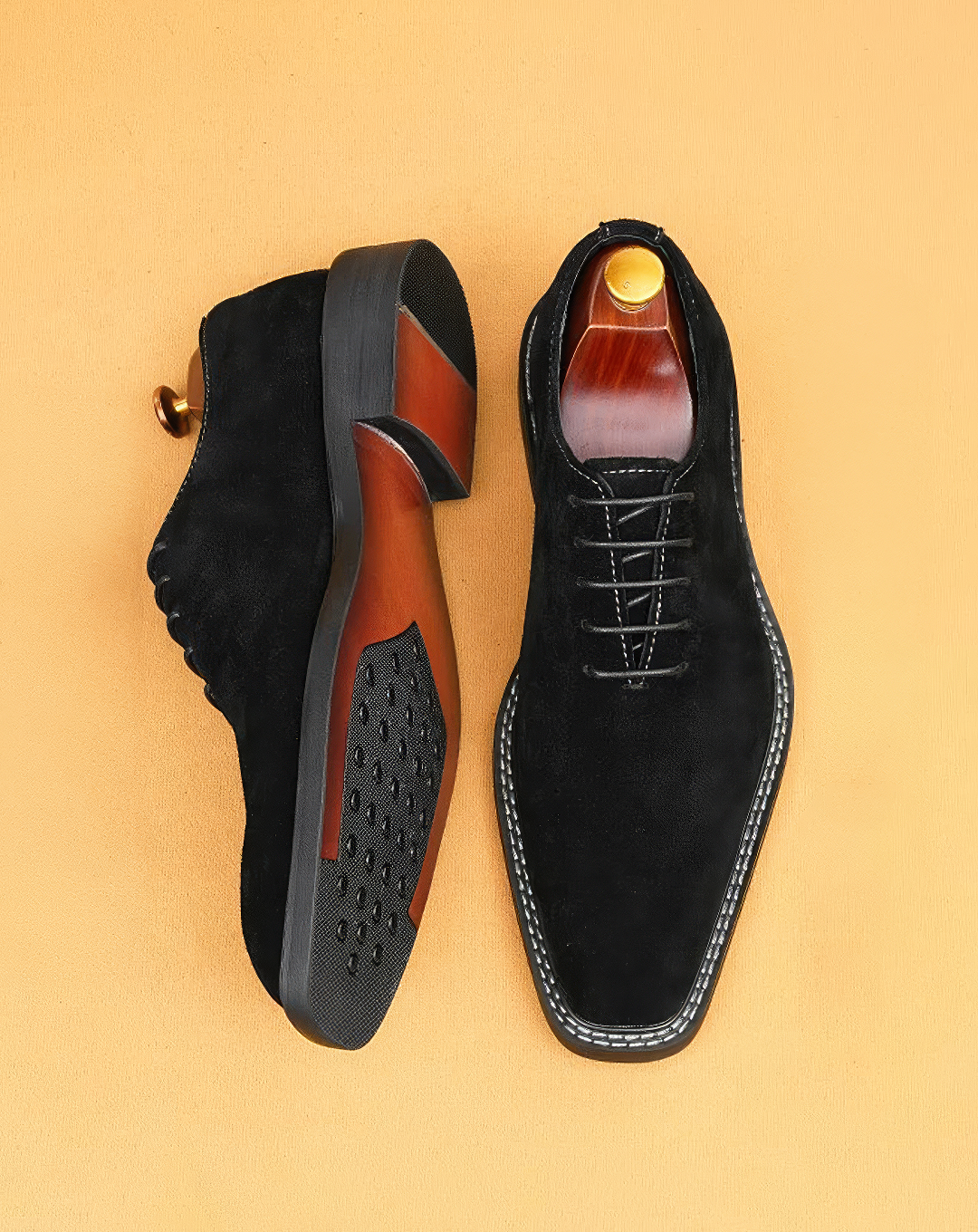 ♂本革／Classic Dress Suede Shoes