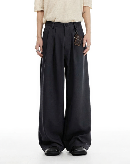 ♂♀Loose Wide Leg Slacks