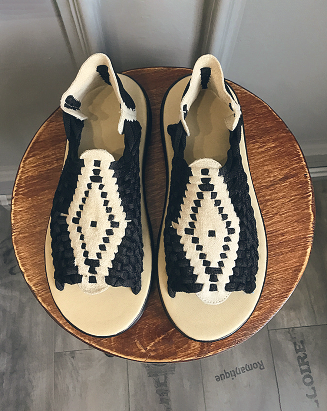 ♂♀Ethnic Pattern Huarachi Sandals