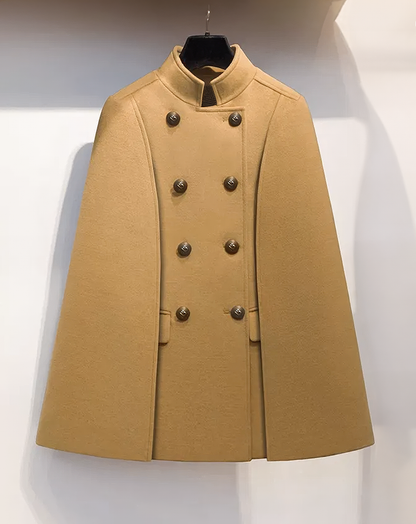 ♀Double Breasted Cape