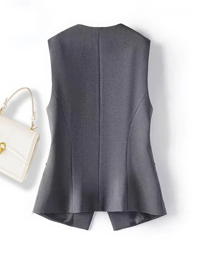 ♀Modern V Neck Vest