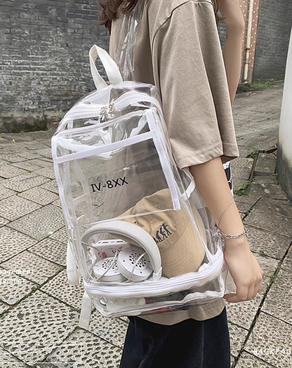 Clear Transparent Backpack
