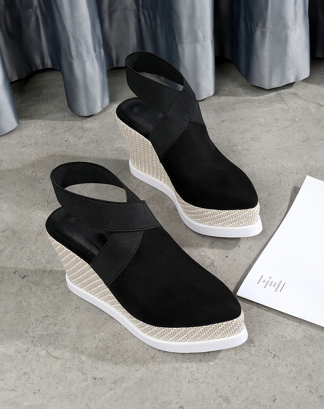 ♀Ankle Strap Platform Sandals