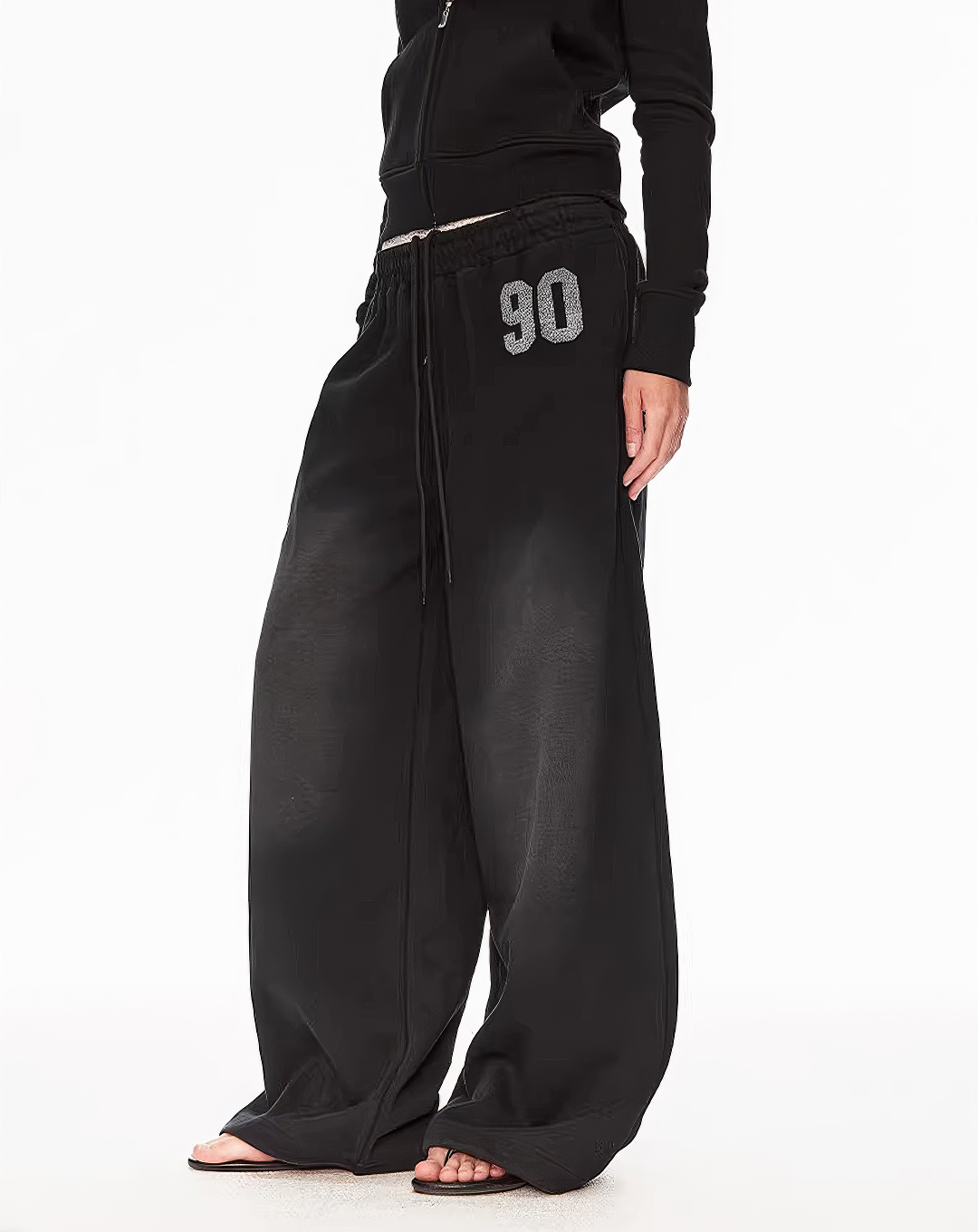 ♀Number Logo Sweat Pants