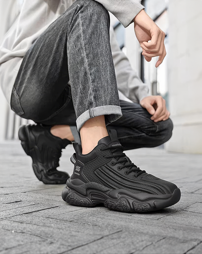 ♂Dynamic Wave Mid Sneakers