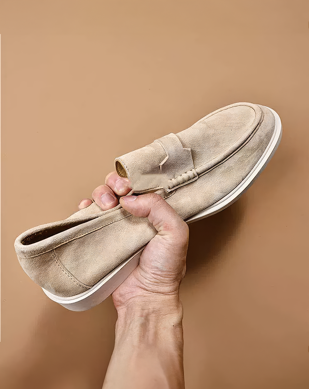 ♂Flat Sole Suede Loafers