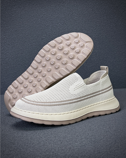 ♂♀Mesh flat Slip-ons