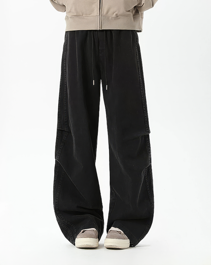 ♂Side Line Wide Pants