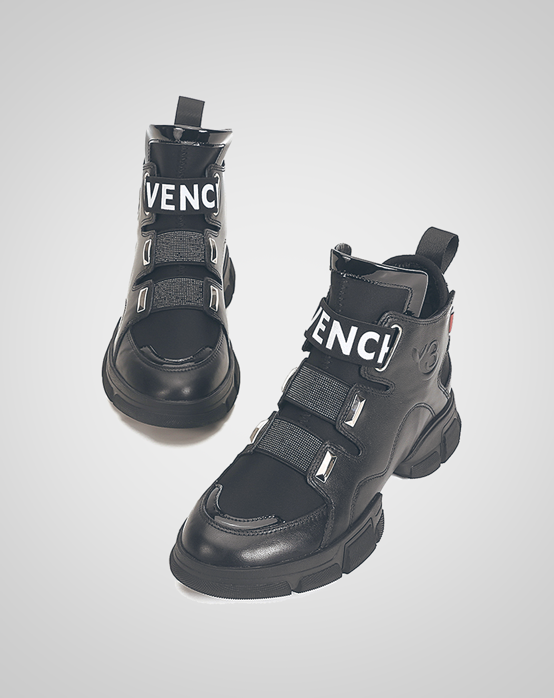 ♀Rubber Belt Platform Shoes