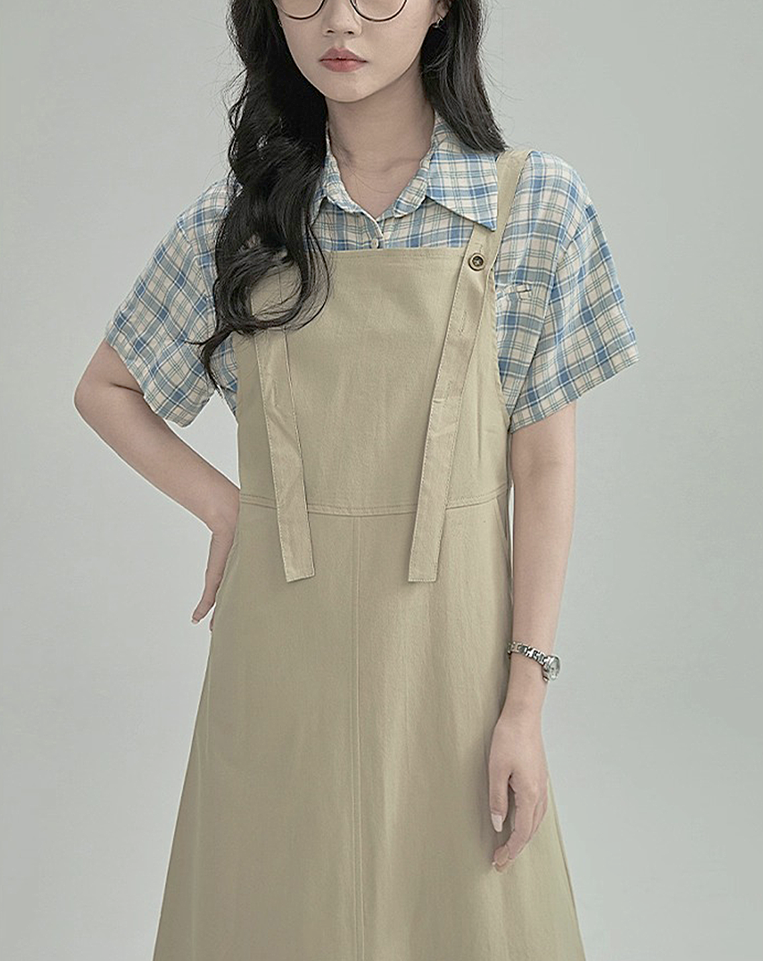 ♀Straight Cut Jumper Dress