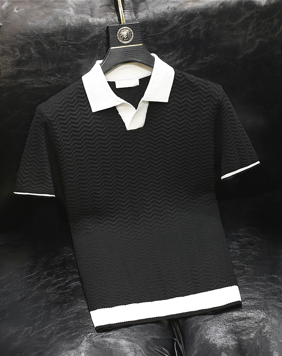 ♂Bicolor Polo Shirt