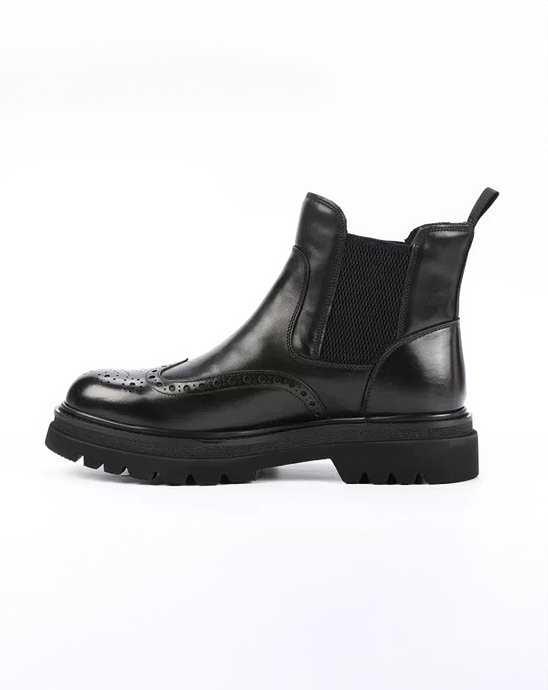 ♂本革／Wingtip Side Gore Boots