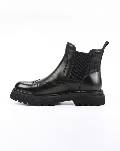 ♂本革／Wingtip Side Gore Boots