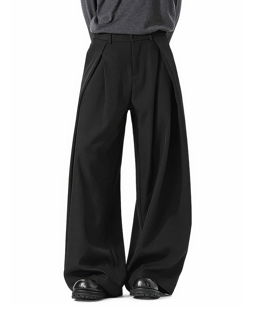 ♂Double Tuck Wide Slacks