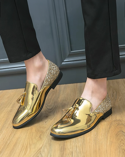 ♂Shine Tassel Loafers