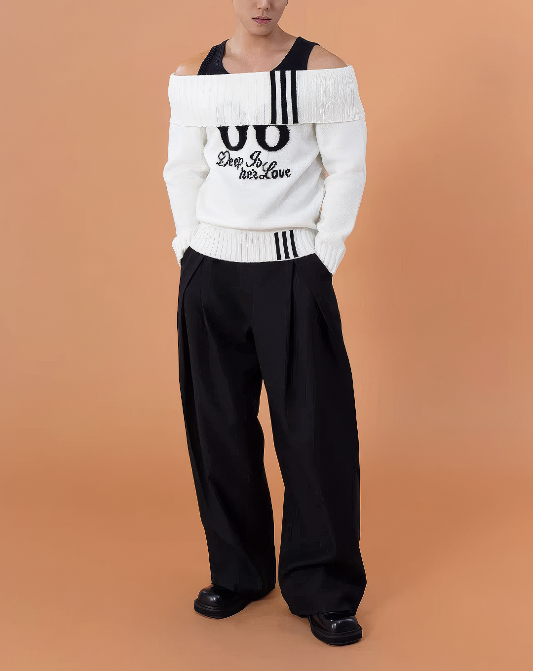 ♂Multi-Way Knit Sweater