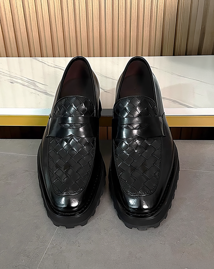 ♂♀本革／Intrecciato Luxury Loafer