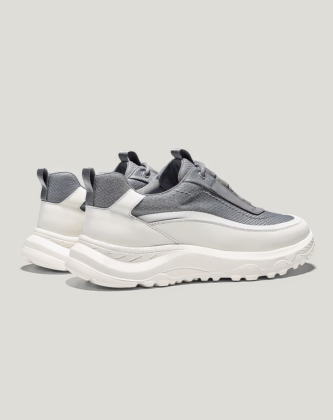 ♂♀Gravity Gray Mesh Sneakers