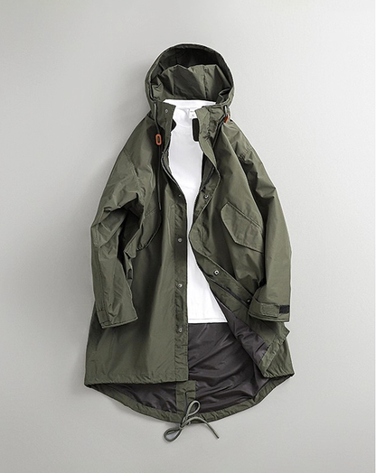 ♂Long Hooded Coat