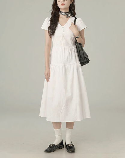 ♀V-Neck Summer Dress