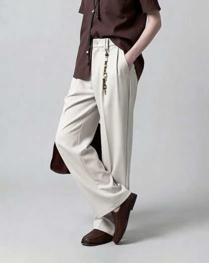 ♂♀Straight Wide Leg Trousers