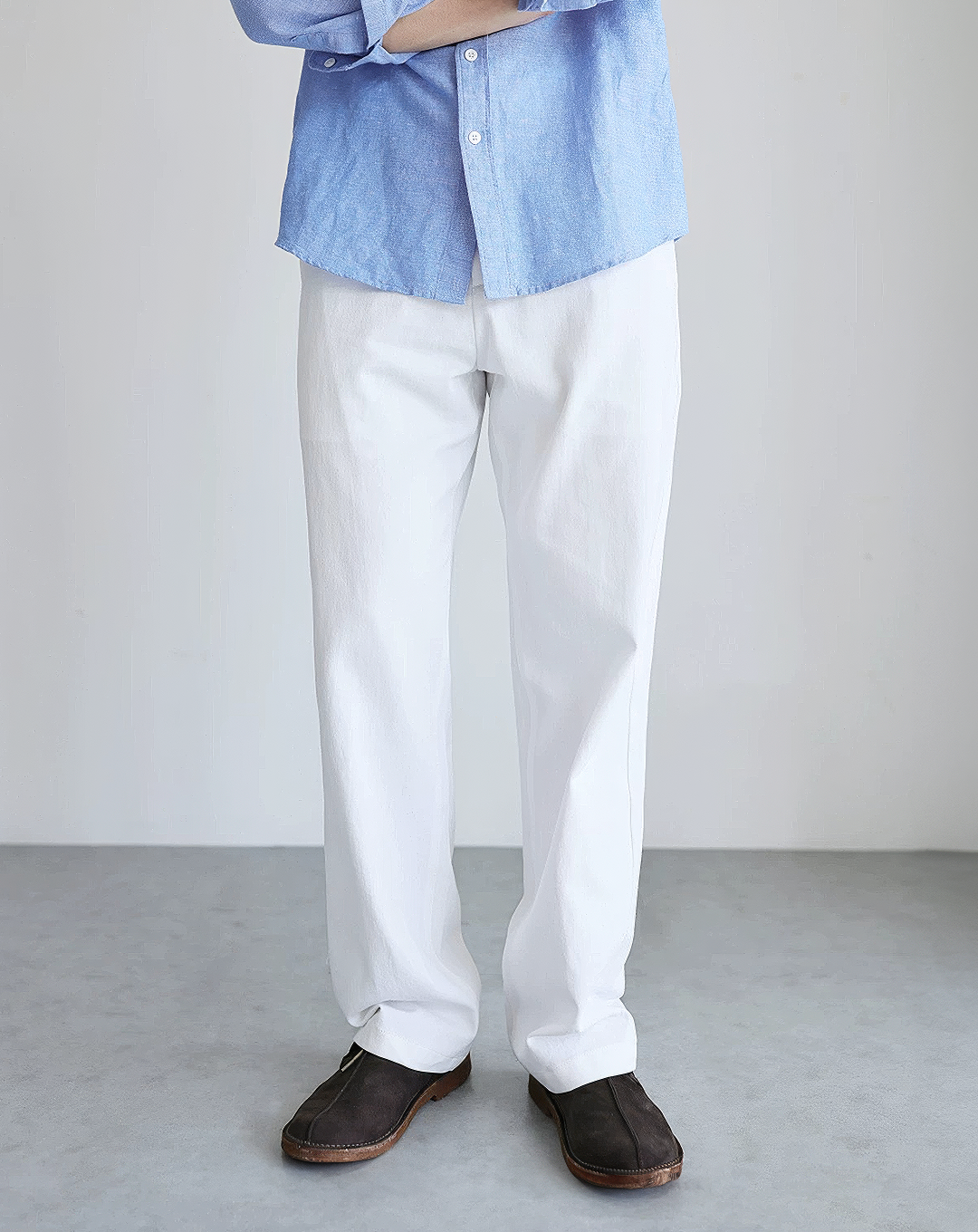 ♂Cotton Straight Chino Pants