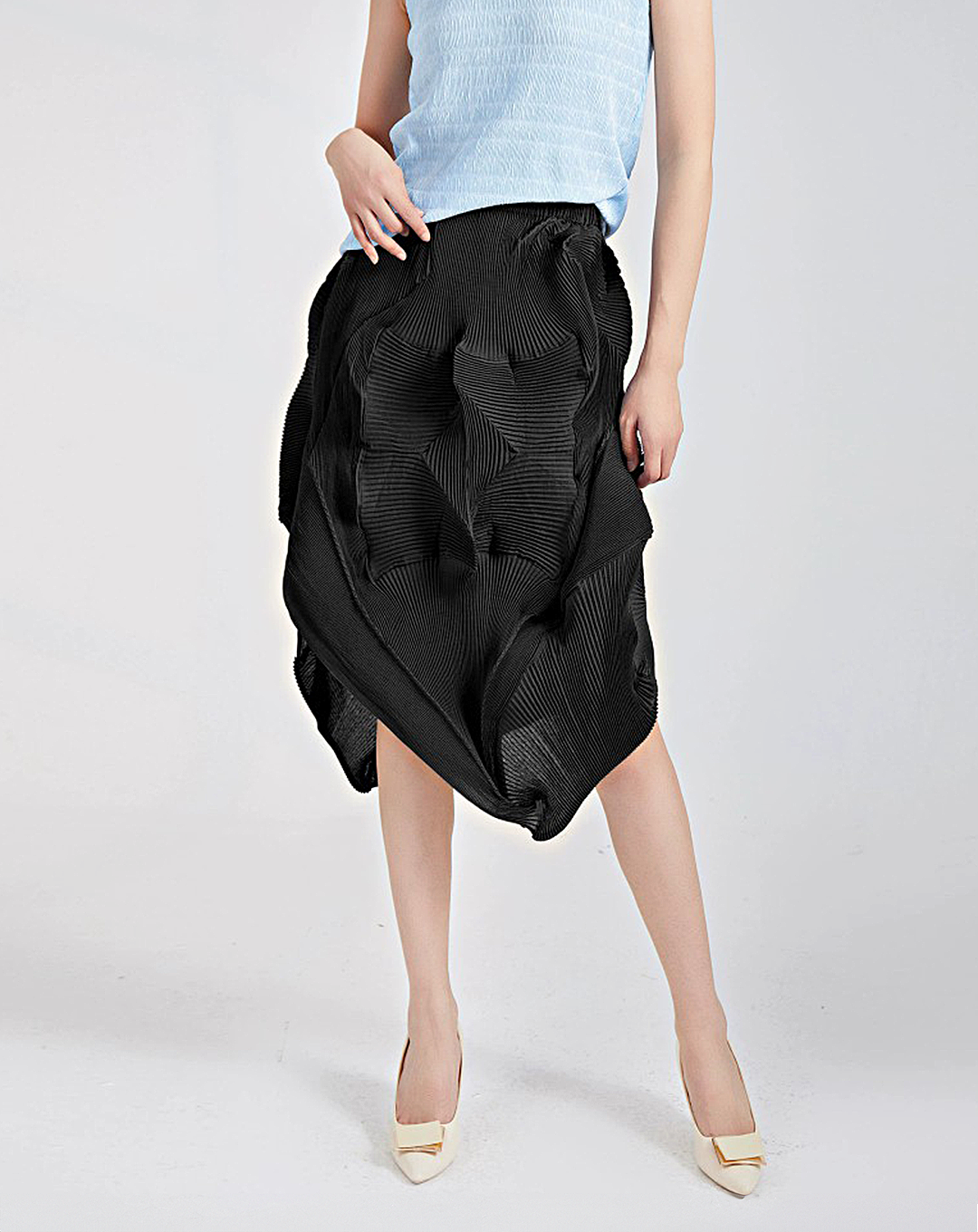 ♀Wave Design Skirt