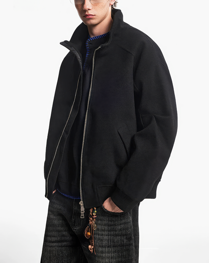 ♂♀ Zip Melton-like Jacket