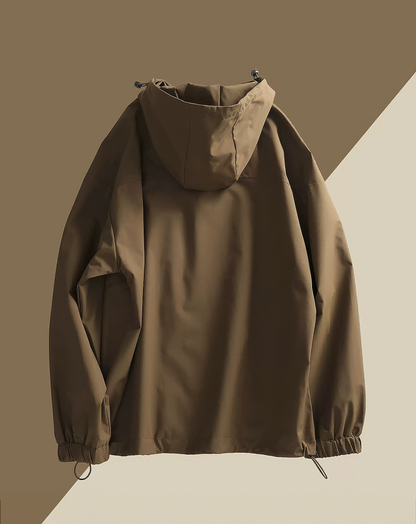 ♂♀Hooded Zip Up Jacket