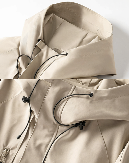 ♂Oversized Hooded Technical Jacket