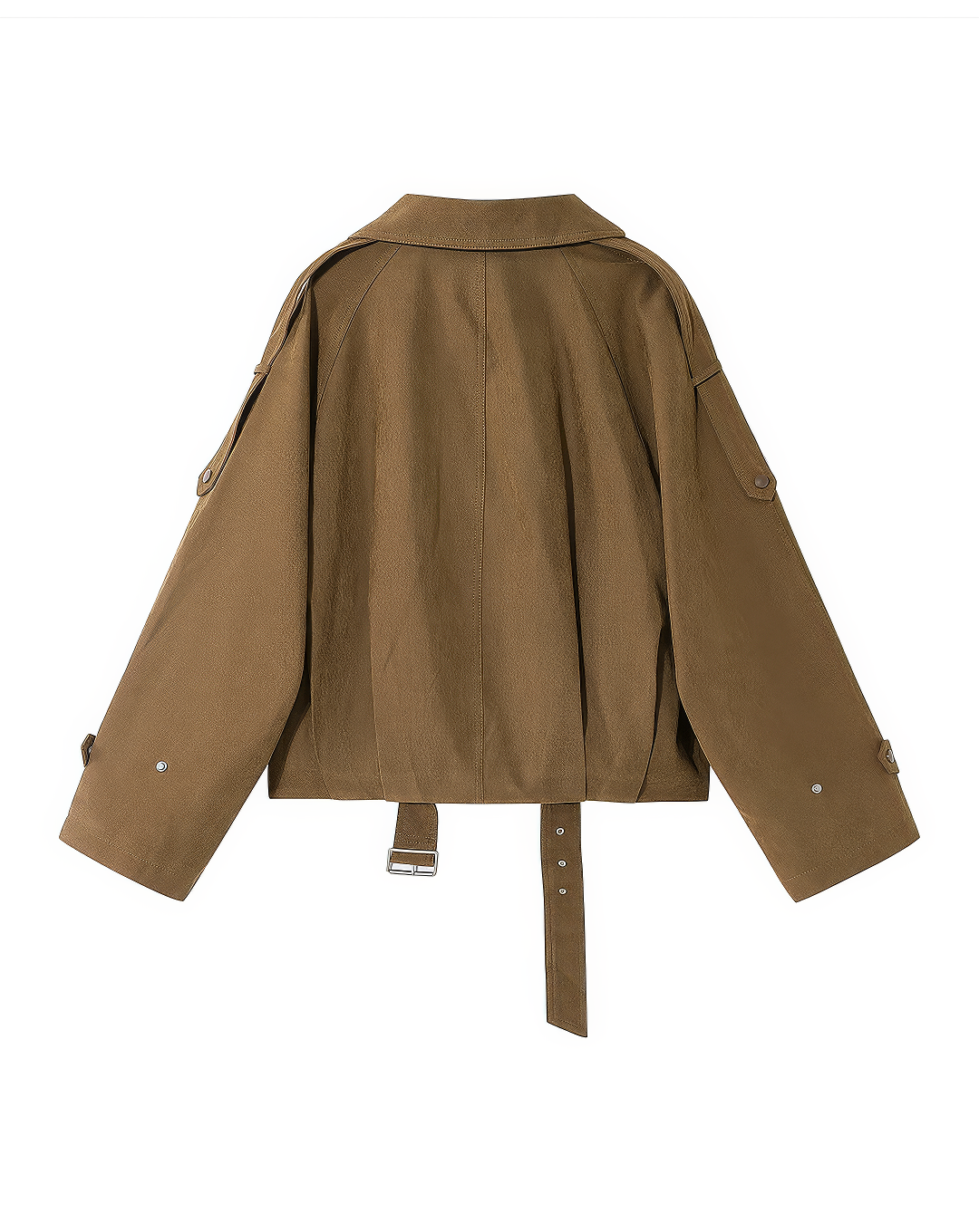 ♀Belted Biker Short Coat